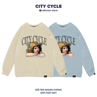 Áo sweater Homesick City Cycle chất hoodie nỉ bông cotton form rộng oversize unisex Local Brand