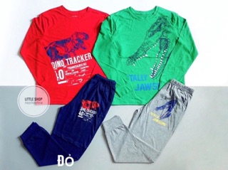 Bộ bé trai tay dài Place size đại (25-45kg)