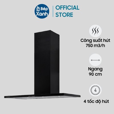 [FREESHIP HCM] Máy Hút Mùi Malloca Slim K4250 - Công suất hút 750m3/h - Ngang 90cm