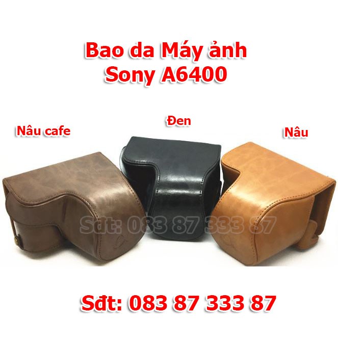 Bao da máy ảnh Sony A6400 - Loại tốt