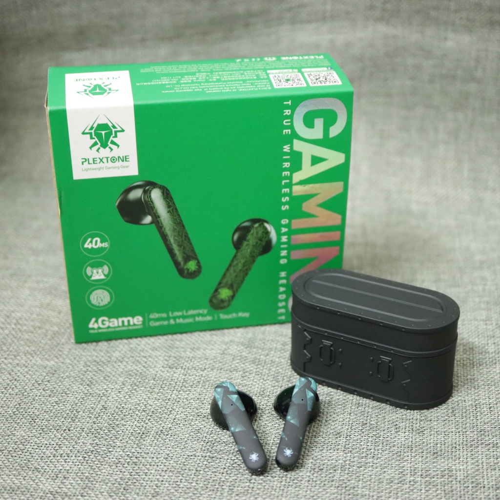 Puki shop - Tai nghe chơi game PLEXTONE 4 Game -Tai nghe bluetooth không dây V5.0 HD 65MS-Tai nghe 4Game Độ trễ cực thấp