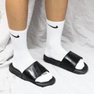 Tẩt Cao Cổ Màu Trắng Nam Nữ cực hot dễ phối đồ với giày sneaker - NT STORE SNEAKER