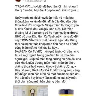 Dầu gan cá tuyết