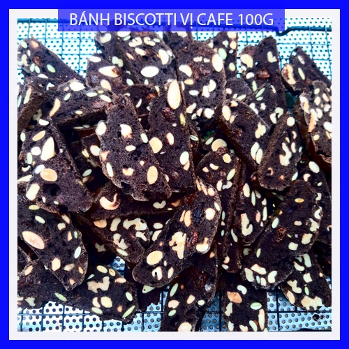 Bánh Biscotti nguyên cám ăn kiêng giảm cân 6 vị đặc biệt 100g