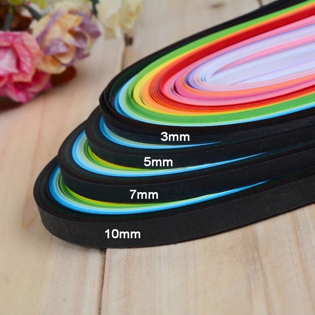 BỘ DỤNG CỤ QUILLING NÂNG CẤP 7 MÓN + GIẤY