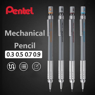 Bút Chì Bấm Kỹ Thuật Pentel Graphgear 500 cao cấp (đúc thép) [Họa cụ ANZ]