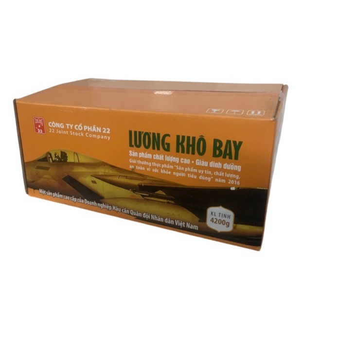 1 thùng lương khô quân đội- Lương khô bay 4,2kg