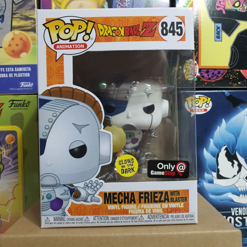 Đồ chơi mô hình funko pop 845 Mecha Frieza with Blaster (Glow in the Dark) - Dragon Ball