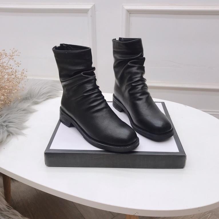 Boot Guidi 3 Màu Trắng Đen Kem 35 - 39