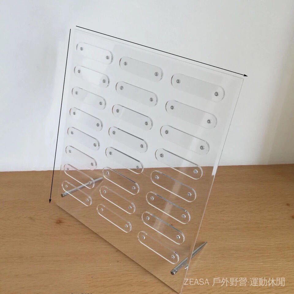 Khung Trưng Bày Thẻ Bằng acrylic Trong Suốt Có Từ Tính Phong Cách Nhật Bản