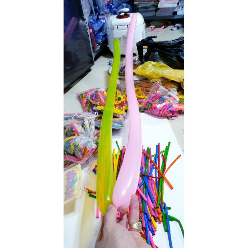 100q Bóng bay tạo hình 130cm/ bóng bay dài,bóng bay giun