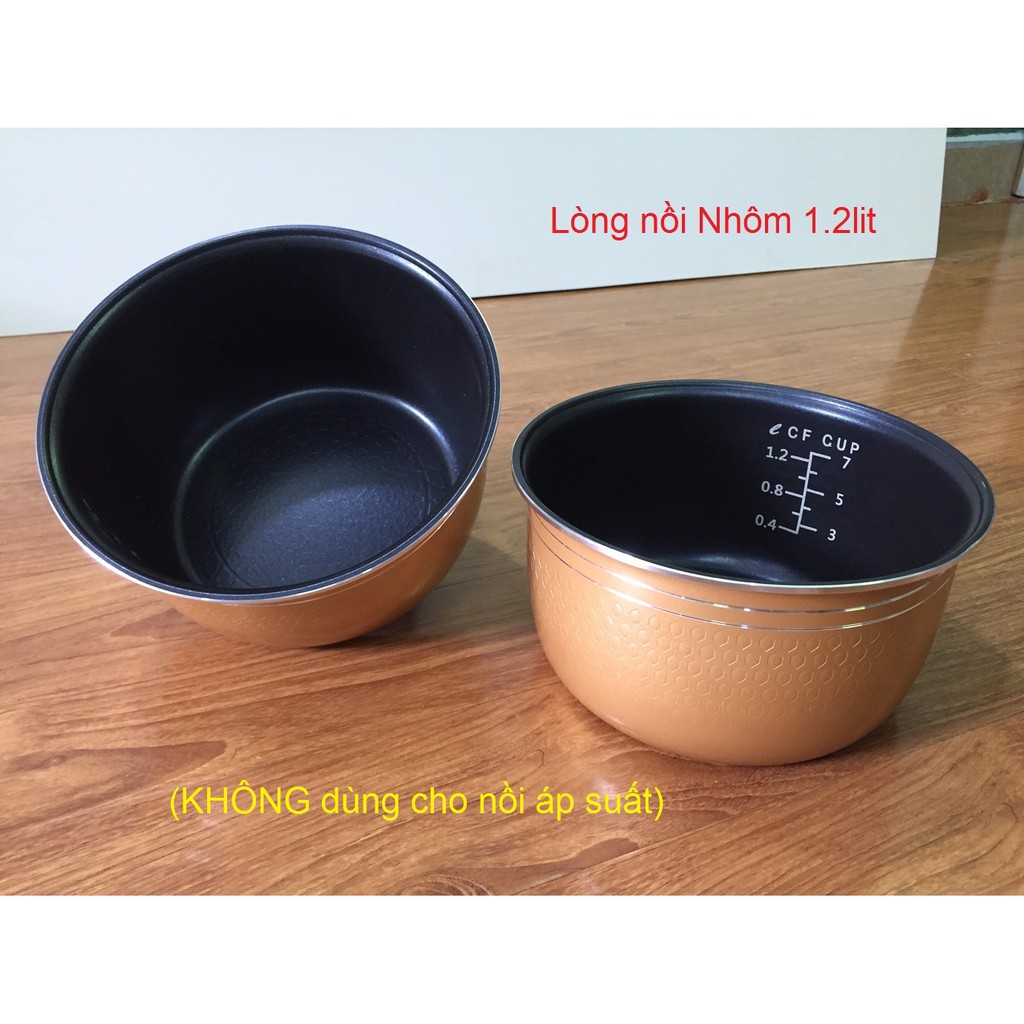 Lòng nồi cơm điện 1.2lit – Ruột nồi cơm điện tử 1.2L | BigBuy360 - bigbuy360.vn