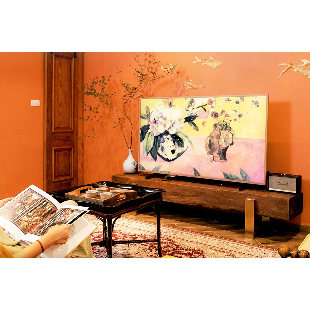 QA55LS03A  -- MIỄN PHÍ CÔNG LẮP ĐẶT-- Smart Tivi Khung Tranh The Frame QLED Samsung 4K 55 inch QA55LS03A