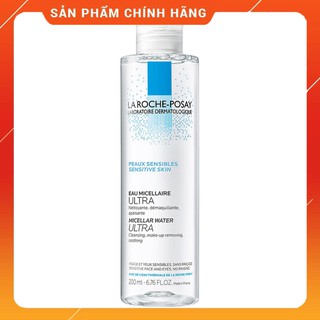 Nước tẩy trang cho da nhạy cảm La Roche-Posay Micellar Water Ultra Sensitive Skin 200ml Mĩ Phẩm Gía Sỉ 89
