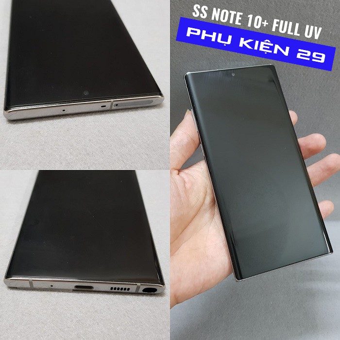 Kính cường lực FULL màn UV BULLETPROOF Samsung Note 10/ 10 Plus/ 20 Ultra