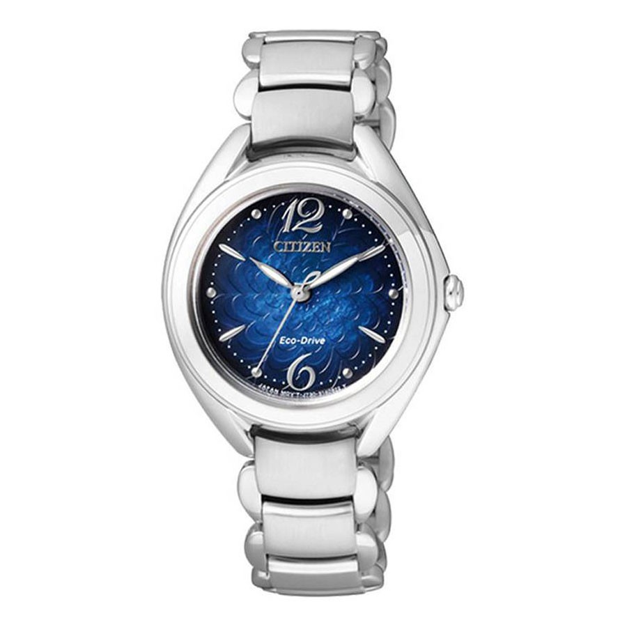 Đồng Hồ Nữ Citizen Dây Thép Không Gỉ FE2070-50L - Mặt Xanh (Sapphire)