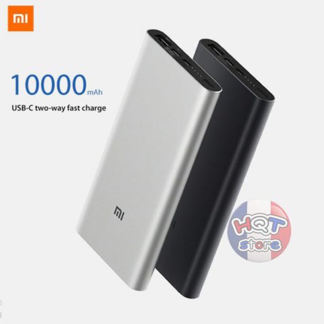 SẠC DỰ PHÒNG XI.AO.MI GEN 3 10000MAH TIỆN DỤNG.