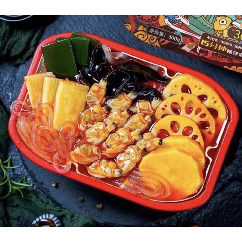 LẨU TỰ SÔI TÔM HÙM ĐẤT