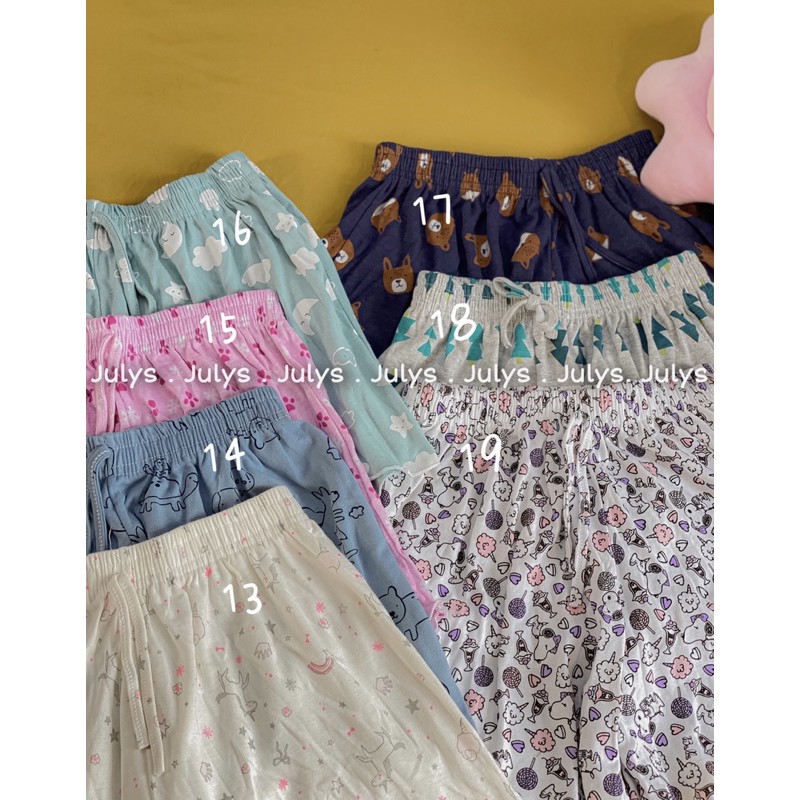 [Mã WASKT410K giảm 10K đơn 50K] Quần ngủ thun cotton bảng màu 2 (ảnh thật shop chụp kèm video) | BigBuy360 - bigbuy360.vn