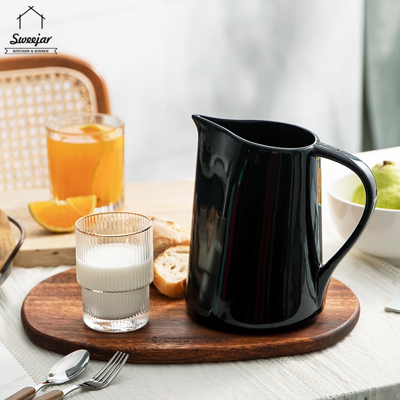 Ấm pha trà/ nước trái cây SWEEJAR làm từ gốm sứ 1094ml