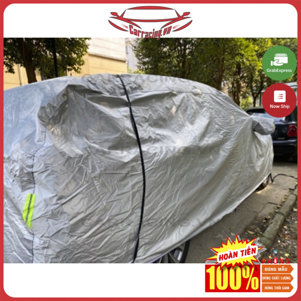 Bạt Phủ Xe Ô Tô CARRACING TAH03 Bạt Phủ Ô Tô Chống Nắng 3 Lớp 🌦️Nắng mưa bụi bẩn🌦️ 4 chỗ , 5 chỗ , 7 chỗ , bán tải | BigBuy360 - bigbuy360.vn