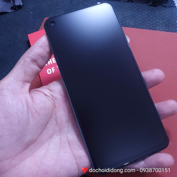 Miếng dán cường lực nhám Samsung A60 Zacase full màn hình chống vân tay