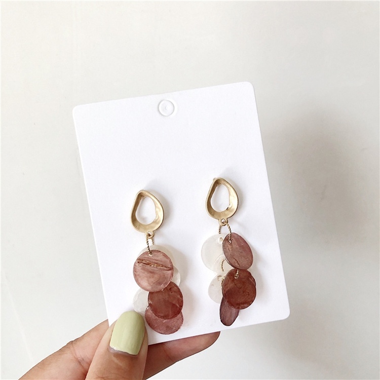 Bông tai thời trang nữ dáng dài - HT314