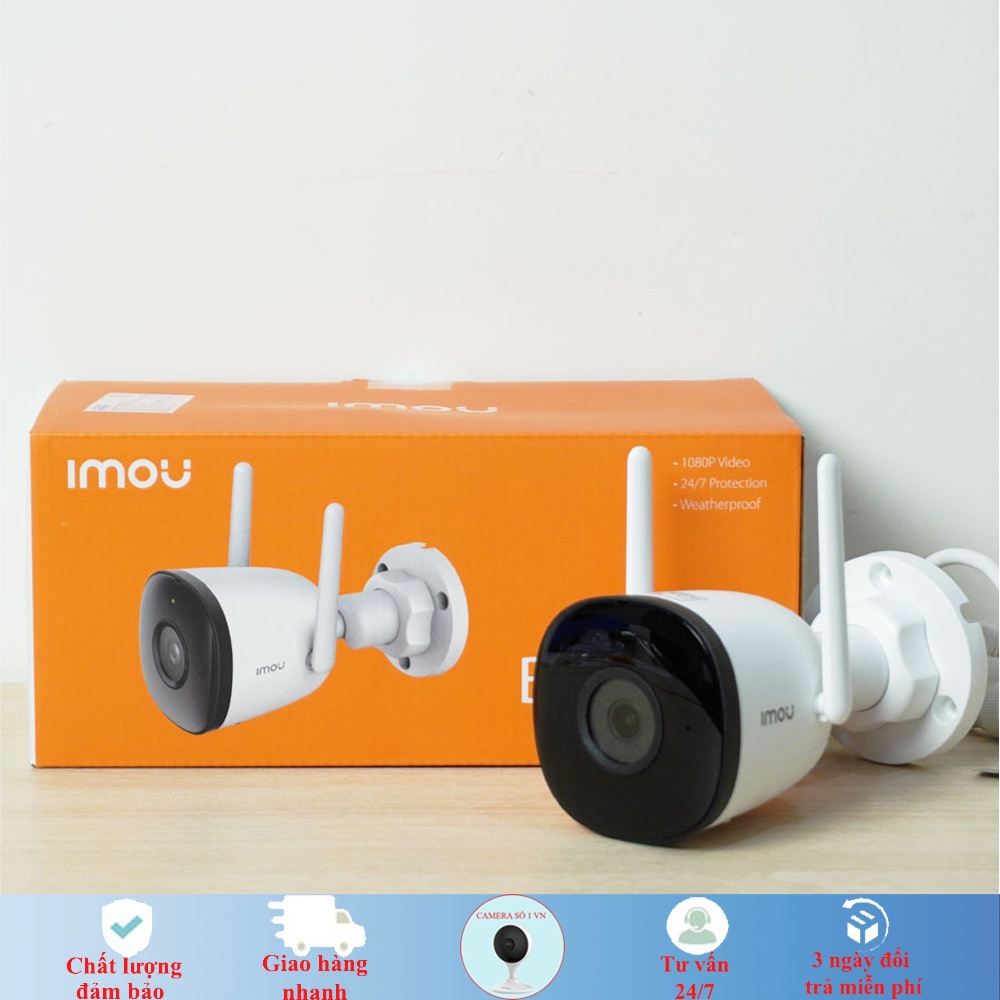 Camera IP WIFI Giám Sát IMOU 2MP/4MP Bullet 2C IPC-F22P-D/ IPC-F42P-D - Hàng Chính Hãng bảo hành 24 tháng