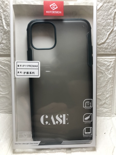 Ốp Lưng Nhám Viền Dẻo Chống Sốc Cho IPhone11/11Pro/11Pro Max