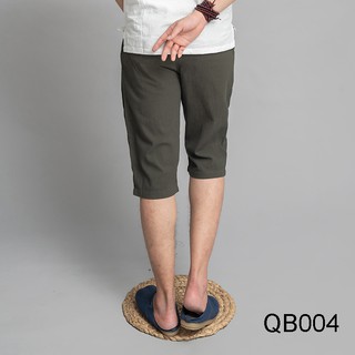 Quần Short Nam Vải Đũi ( Linen ) Rough