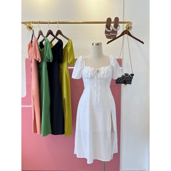 Đầm maxi xẻ tà đi biển bigsize siêu đẹp tôn dáng