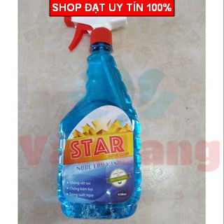 Nước lau kính Star 650ml không vết sọc,chống bám bụi,trong suốt tức thì và làm bóng đồ vật