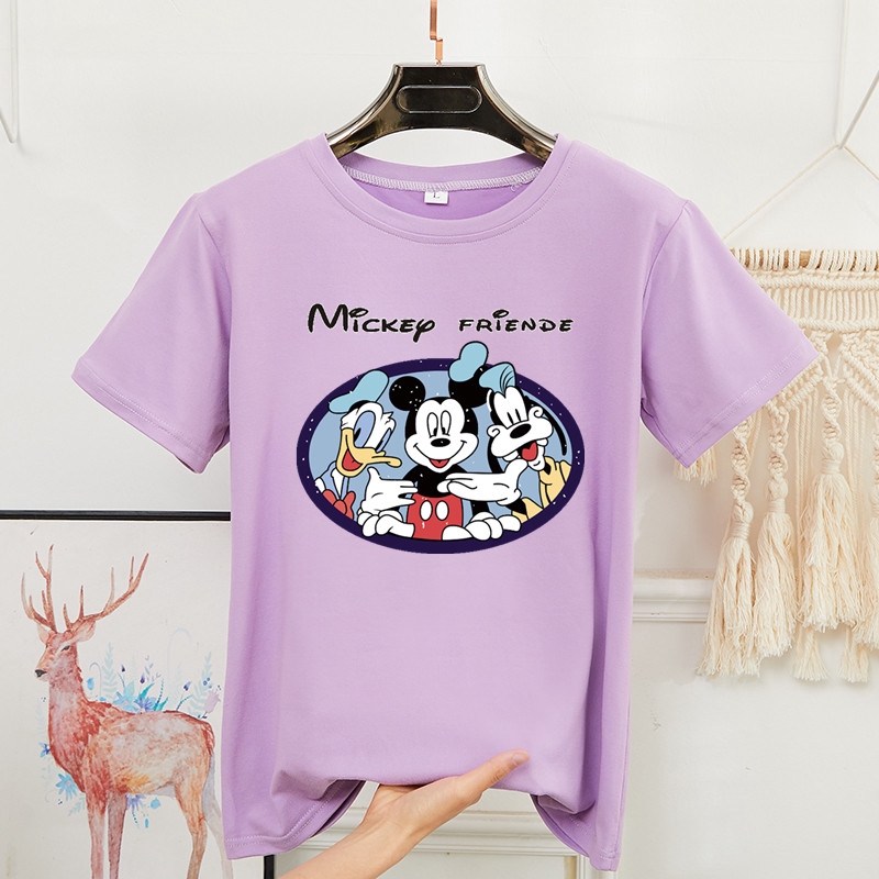 t-shirts new fashion casual loose Mickey print wild summer | BigBuy360 - bigbuy360.vn