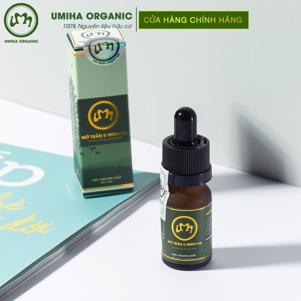 Mỡ trăn nguyên chất U Minh Hạ (10/30ml) UMIHA ORGANIC ngừa mụn, lành vết bỏng, sẹo, triệt lông vĩnh viễn và mờ thâm