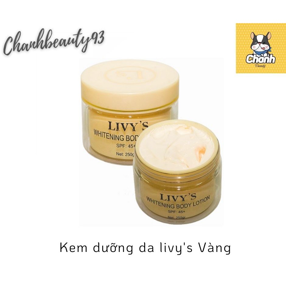 Kem Dưỡng Da Livy's