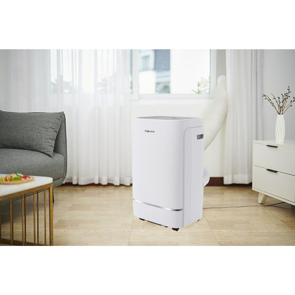 Điều hòa di động đứng 12.000 BTU nhập khẩu Fujihome, máy lạnh di động mini đa năng thông minh chính hãng