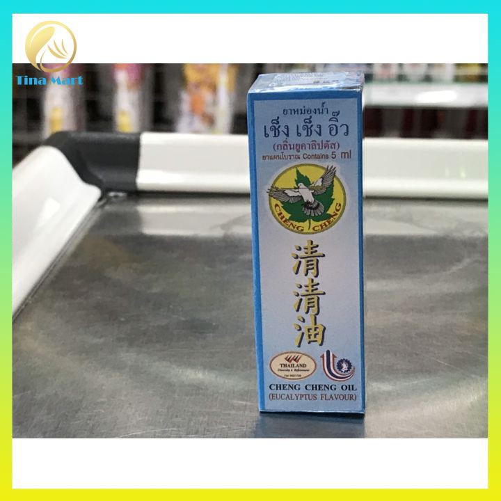 Chai Dầu Gió Cheng Cheng Oil Thái Lan 5ml/chai (SIZE NHỎ)