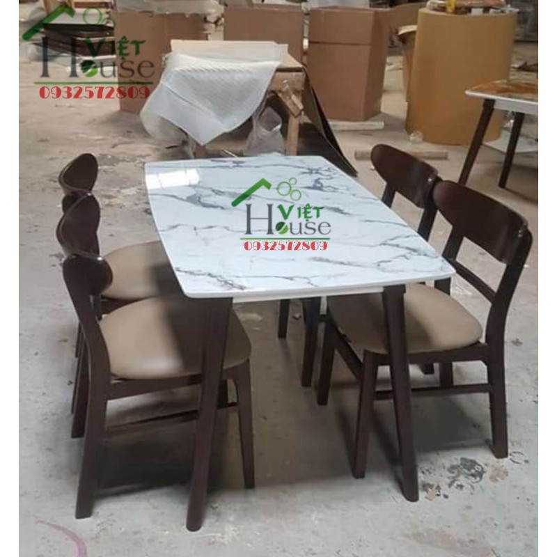 Bộ Bàn ăn Mango giả đá giá rẻ(Freeship nt HCM, Dĩ An, Biên Hoà) | BigBuy360 - bigbuy360.vn