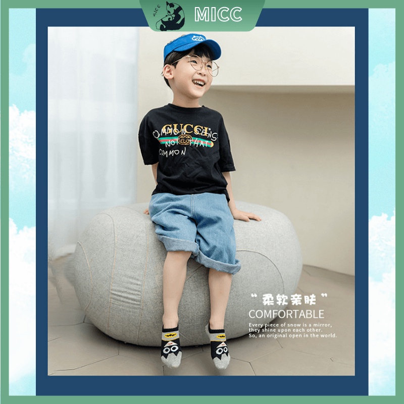 Vớ cotton thoáng khí in hình siêu anh hùng Marvel dành cho bé trai từ 1-9 tuổi