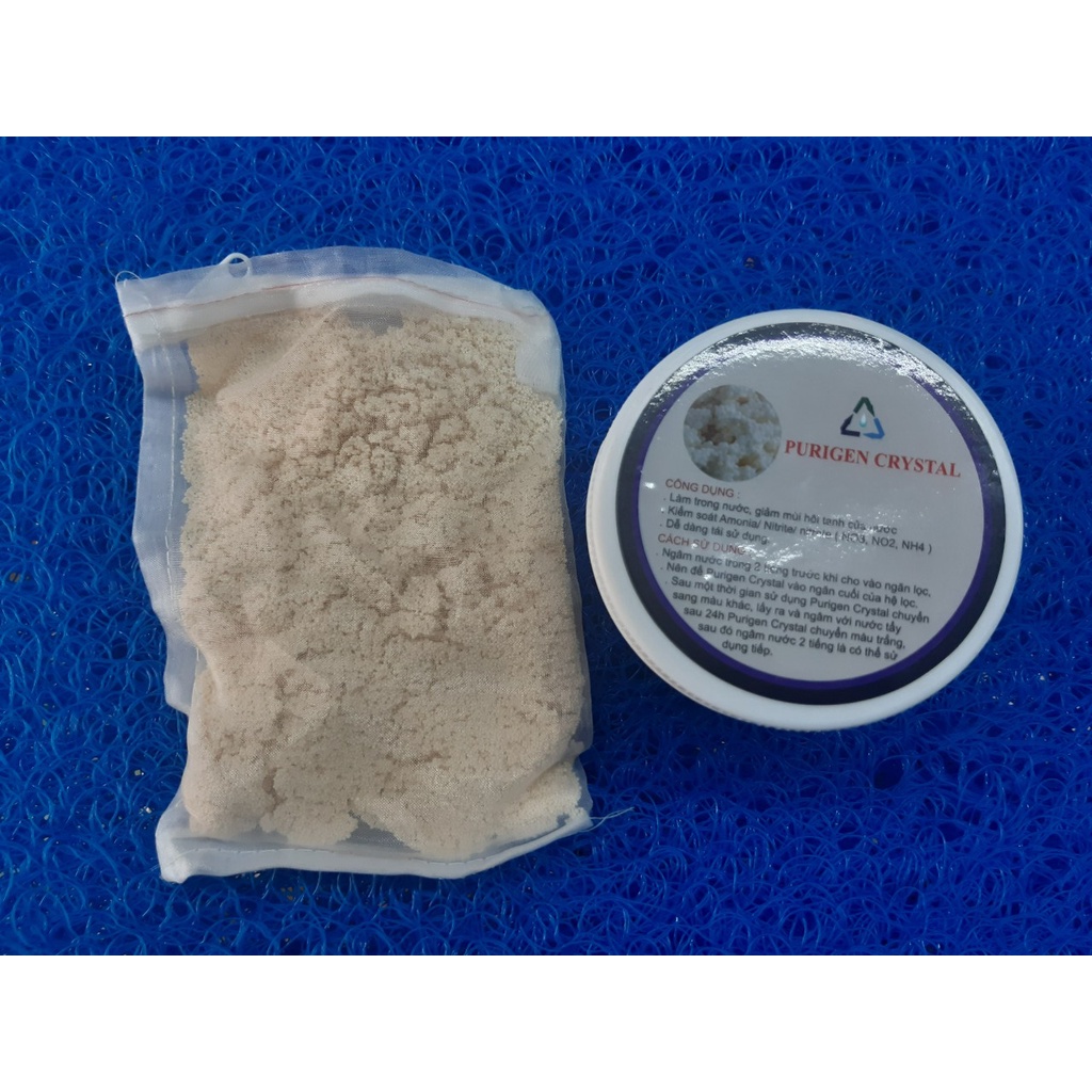 Vật Liệu Lọc PURIGEN  Crystal Đài Loan - Kiểm Soát NO3, Làm trong nước và giảm mùi hôi tanh