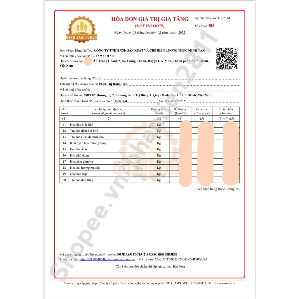 Hoa hồng khô Đà Lạt sấy khô 100g