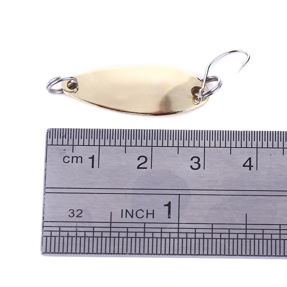 Mồi câu cá giả bằng kim loại 3cm/2.5g