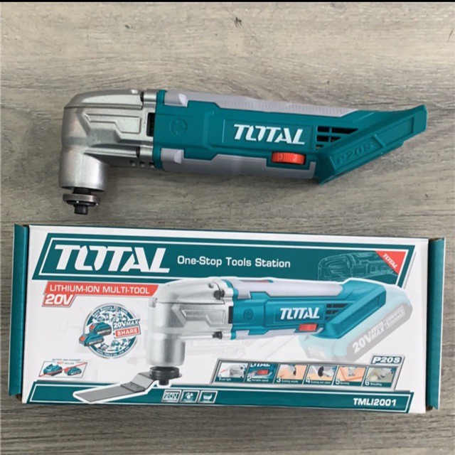 MÁY CẮT ĐA NĂNG DÙNG PIN 20V TOTAL TMLI2001  MÁY CẮT RUNG ĐA NĂNG CẦM TAY MINI