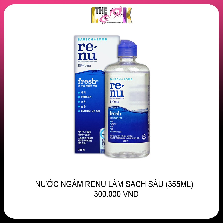 NƯỚC NGÂM RENU ( CÓ 2 LOẠI)