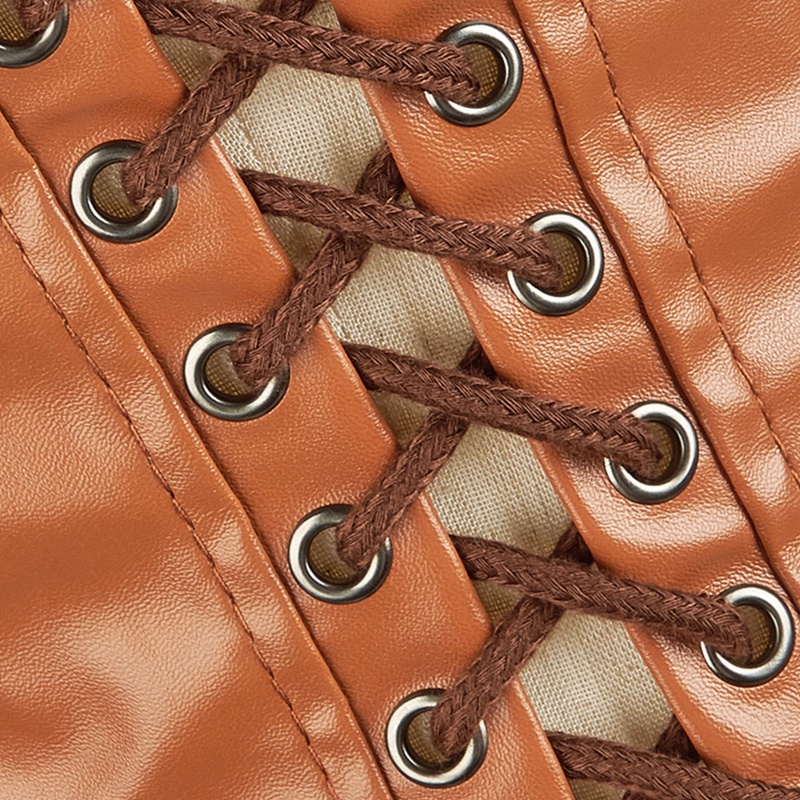 Áo Crop Top Ôm Dáng Màu Sắc Trơn Kèm Thắt Lưng Có Thể Điều Chỉnh Cho Nữ