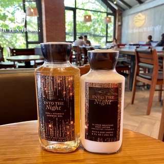 Set sữa tắm và lotion dưỡng da Into the night hãng Bath & Body Works BBW