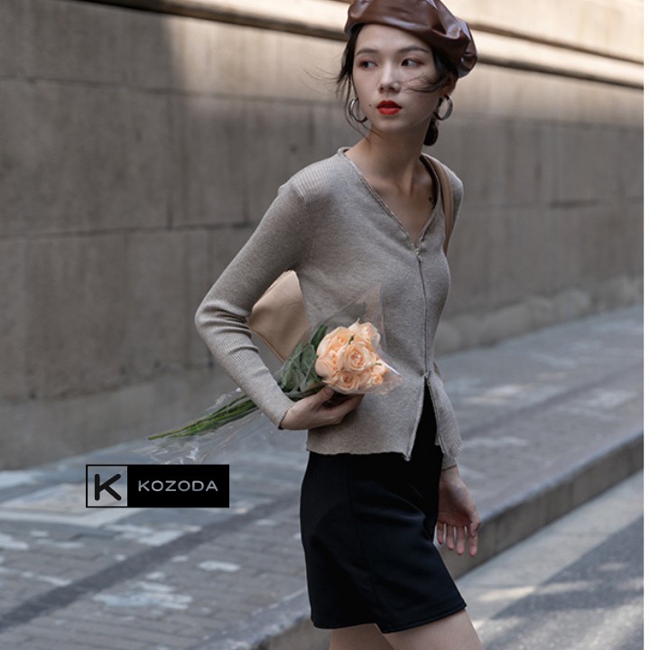 Chân váy xẻ tà chữ a ngắn nữ đen cạp cao đẹp hàn quốc suông kiểu bút chì xinh có quần trong ulzzang vintage kozoda cv23 | BigBuy360 - bigbuy360.vn