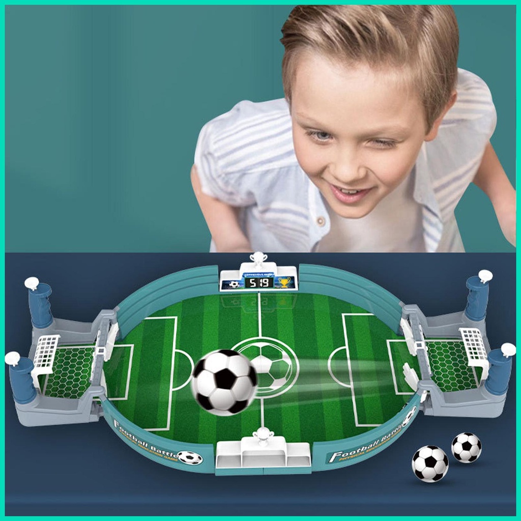 Bộ Trò Chơi Đá Bóng Mini Để Bàn Tương Tác Giữa Cha Mẹ Và Bé