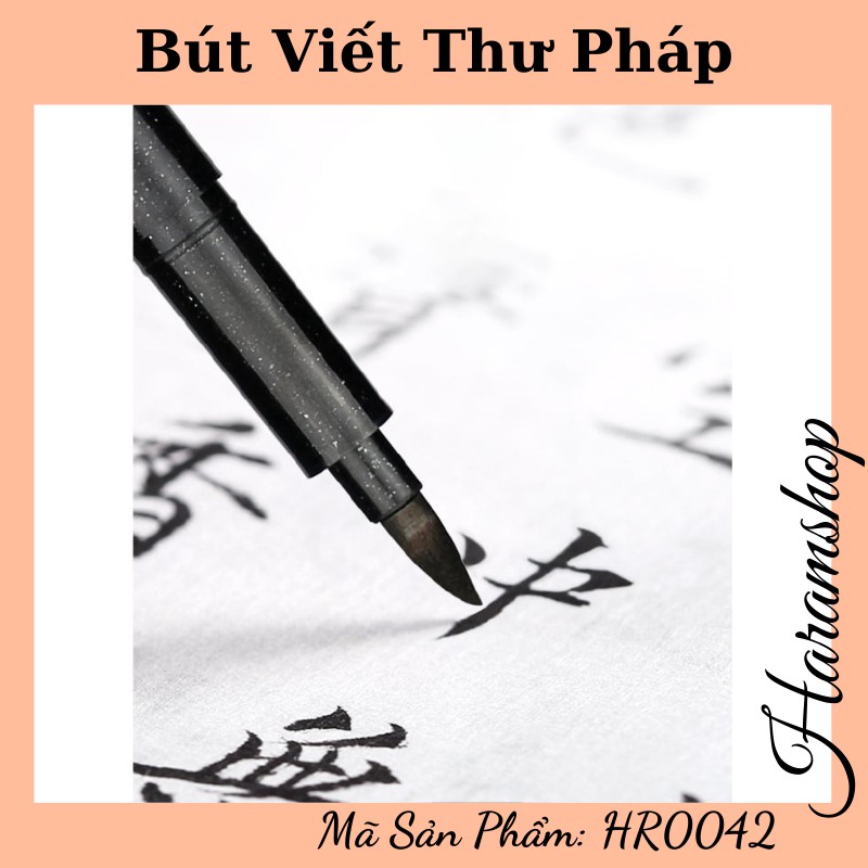 Bút viết thư pháp đầu BRUSH luyện calligraphy