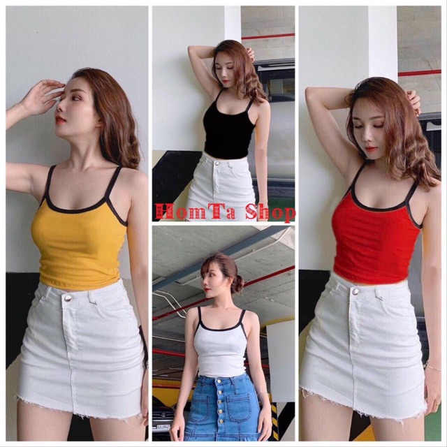 Áo Hai Dây CRT trẻ trung | BigBuy360 - bigbuy360.vn